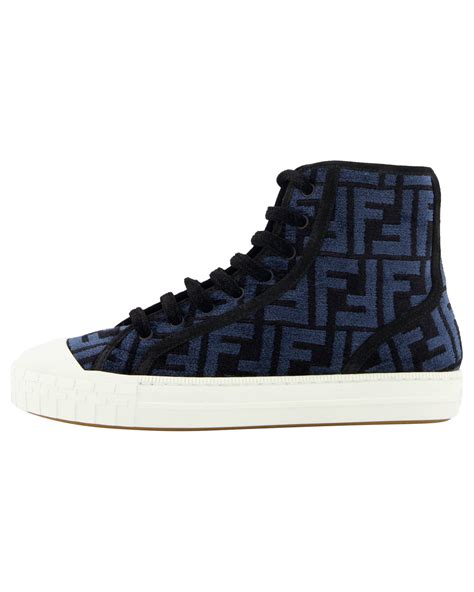 sneaker damen fendi|Fendi designer high top sneakers.